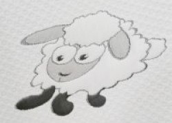 保暖羊绒针织床垫提花面料