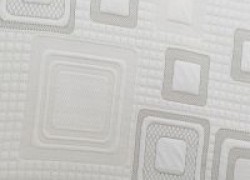 几何元素针织床垫提花面料